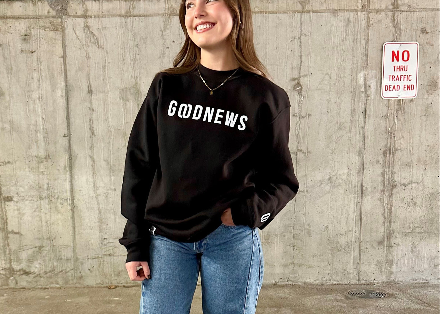 The Good News Crewneck