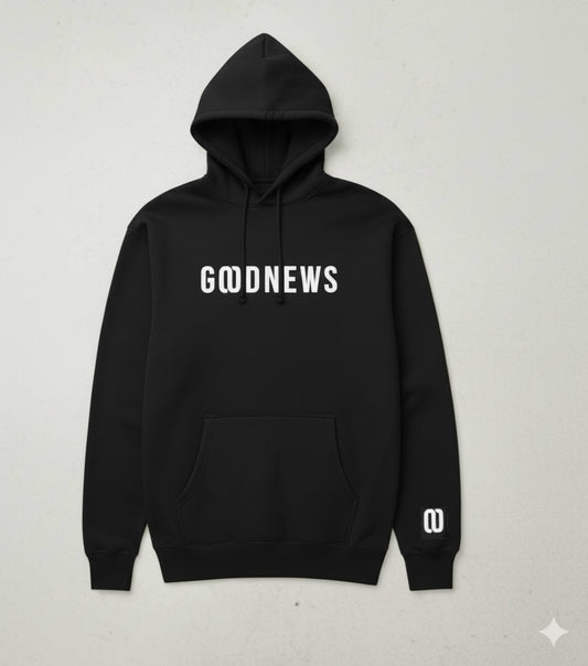 Black GOODNEWS Hoodie
